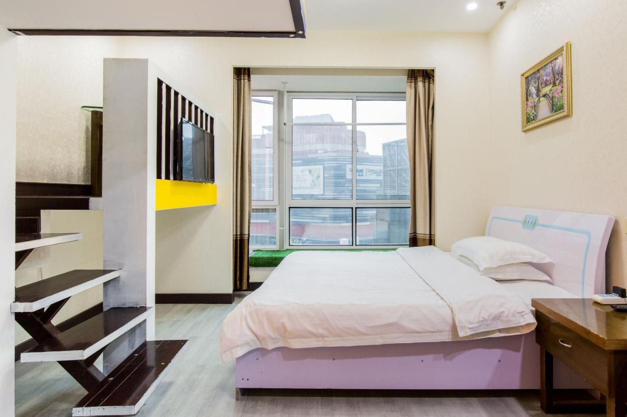 New Space-Time Zhongli Hotel Apartment Shanghai Bagian luar foto