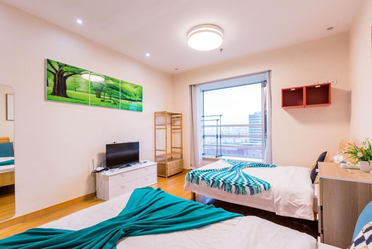 New Space-Time Zhongli Hotel Apartment Shanghai Bagian luar foto